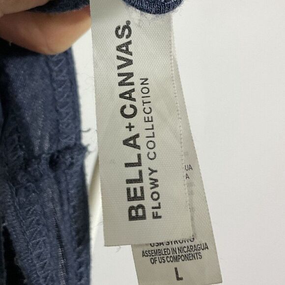 Virginia Cavaliers, UVA, Women's Flowy Racerback Tank Top By Bella+Canvas, Large - Picture 4 of 6